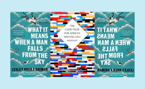 A collage of book covers by Lesley Nneka Arimah